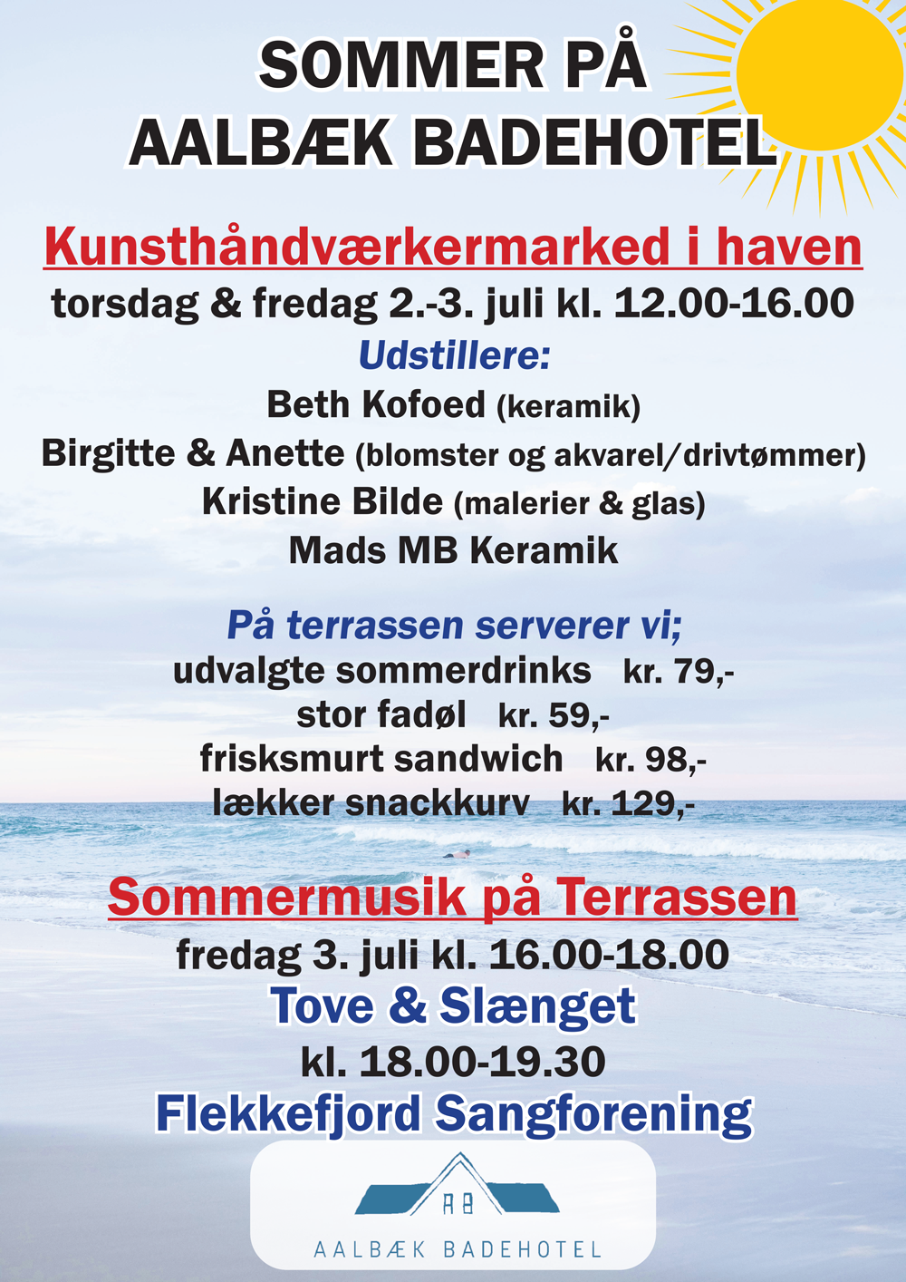 Sommer på Aalbæk Badehotel